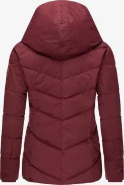 Ragwear Winterjassen Winterjas Natesa Dames Kersrood -Goedkope Ragwear winkel 582f645890bb050eccd84455ba94bb72