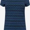 T-shirts Shirt Dames Blauw / Navy