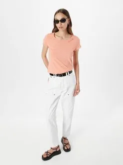 Ragwear T-shirts Shirt Dames Oranje / Zalm Roze -Goedkope Ragwear winkel 5b936484f1ea8346851181138b3da71b