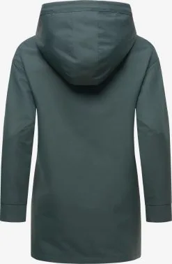 Ragwear Regenjassen Functionele Jas Urbanna Remake Dames Donkergroen -Goedkope Ragwear winkel 5dfe9e46bb32912a3e228c764294c1cc