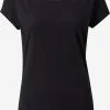 Ragwear T-shirts Shirt MINTT Dames Zwart
