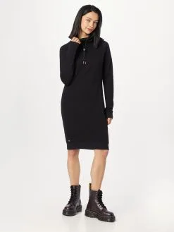 Ragwear Mini Jurken Jurk SONNIA Dames Zwart -Goedkope Ragwear winkel 5fe19ae44640bfb94b97d65e41902c25