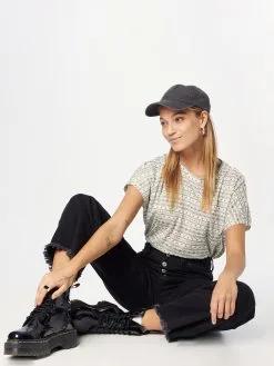 Ragwear T-shirts Shirt GEANA Dames Offwhite -Goedkope Ragwear winkel 6005892a6df9e7c1cdb113b5a09f0eaa