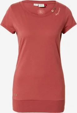 Ragwear T-shirts Shirt LESLY Dames Bruin