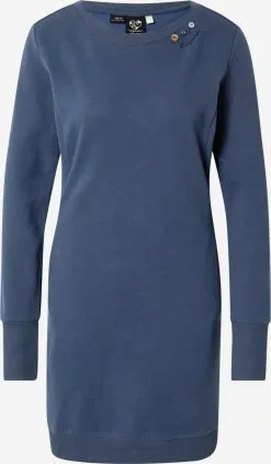 Ragwear Mini Jurken Jurk Menita Dames Donkerblauw