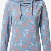 Ragwear Hoodies Sweatshirt GRIPY Dames Pastelblauw / Lichtblauw