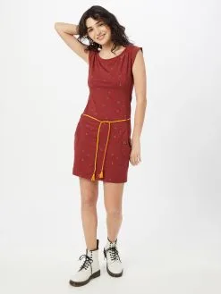 Ragwear Zomerjurken Zomerjurk Tag Dames Roestbruin -Goedkope Ragwear winkel 62f365fdf52f563180c444826818558b