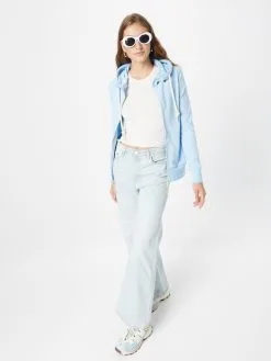 Ragwear Sweatvesten Sweatvest PAYA Dames Lichtblauw -Goedkope Ragwear winkel 6381753d161514ab315907318a5d6826