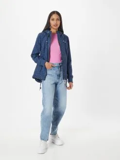 Ragwear Tussenjassen Tussenjas DANKKA Dames Indigo -Goedkope Ragwear winkel 65668be3b8df132c306e7726e205f9b8