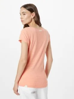 Ragwear T-shirts Shirt Dames Oranje / Zalm Roze -Goedkope Ragwear winkel 667517dd2a37d796e601540f490f9dd6