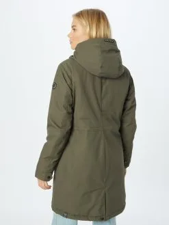Ragwear Parkas Tussenparka Reloved Remake Dames Olijfgroen -Goedkope Ragwear winkel 68bfe3aeed7a431251c2892929697278