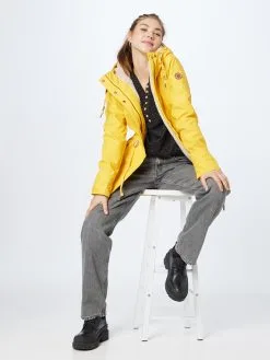 Ragwear Parkas Tussenparka MONADIS Dames Geel -Goedkope Ragwear winkel 6975b2cd9ce52fee33778a3f375d8862