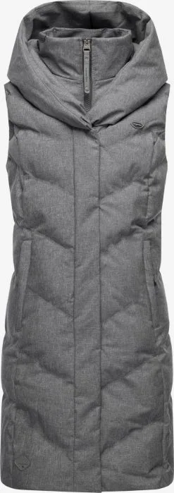 Ragwear Bodywarmers Bodywarmer Natalka Dames Grijs