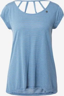 Ragwear T-shirts Shirt DINNORA Dames Blauw