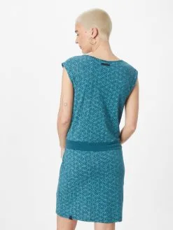 Ragwear Zomerjurken Zomerjurk Dames Petrol -Goedkope Ragwear winkel 6bc00633f0cf6eae01fd29c6308d6ecd
