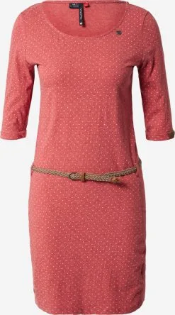 Ragwear Jerseyjurken Jurk TAMY Dames Rood