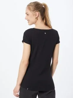 Ragwear T-shirts Shirt FLORAH Dames Zwart -Goedkope Ragwear winkel 6e14a320c4f6099e3a87af7a95045435