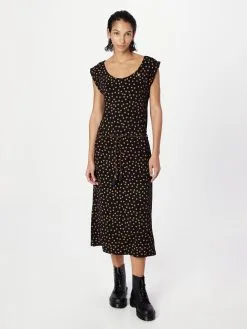 Ragwear Midi Jurken Jurk TAGG Dames Zwart -Goedkope Ragwear winkel 7089eaf8d0049d5f90dda34c6b735f79