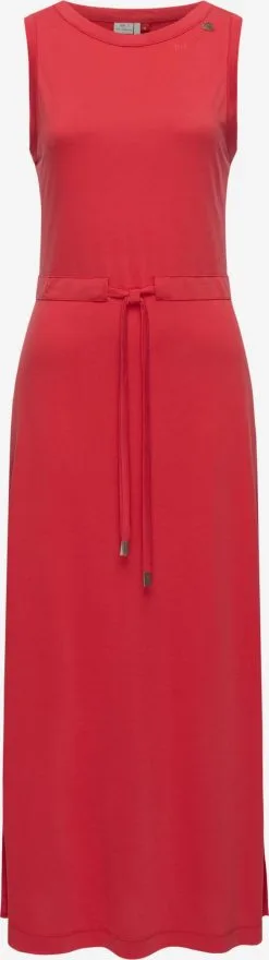 Ragwear Jerseyjurken Jurk Giggi Dames Rood