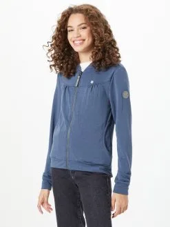 Ragwear Sweatvesten Sweatvest KENIA Dames Blauw Gemêleerd -Goedkope Ragwear winkel 771dd13fa7e10f77c3f1b97fe836eb5e