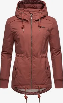 Ragwear Outdoor Jassen Functionele Jas Danka Dames Roestbruin -Goedkope Ragwear winkel 772de6351f01f96a08ce8ae3cc7d4b6e