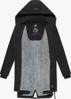 Ragwear Parkas Winterparka Crescend Dames Zwart -Goedkope Ragwear winkel 775026767237a7cfe2d13282ac13d62f