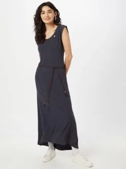 Ragwear Jerseyjurken Jurk Tag Dames Nachtblauw -Goedkope Ragwear winkel 77abf2d8c49f617fefa8cdd7894393b8