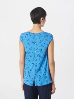 Ragwear T-shirts Shirt DOMINNICA Dames Navy / Hemelsblauw -Goedkope Ragwear winkel 7917674512ef13fe44deba02141d96bb