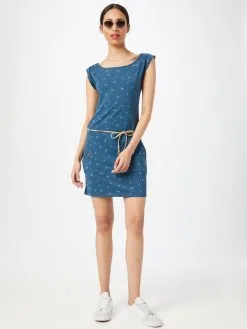 Ragwear Zomerjurken Zomerjurk Tag B Organic II Dames Smoky Blue -Goedkope Ragwear winkel 7ad8345a43f9ec992c4375fbb7645341