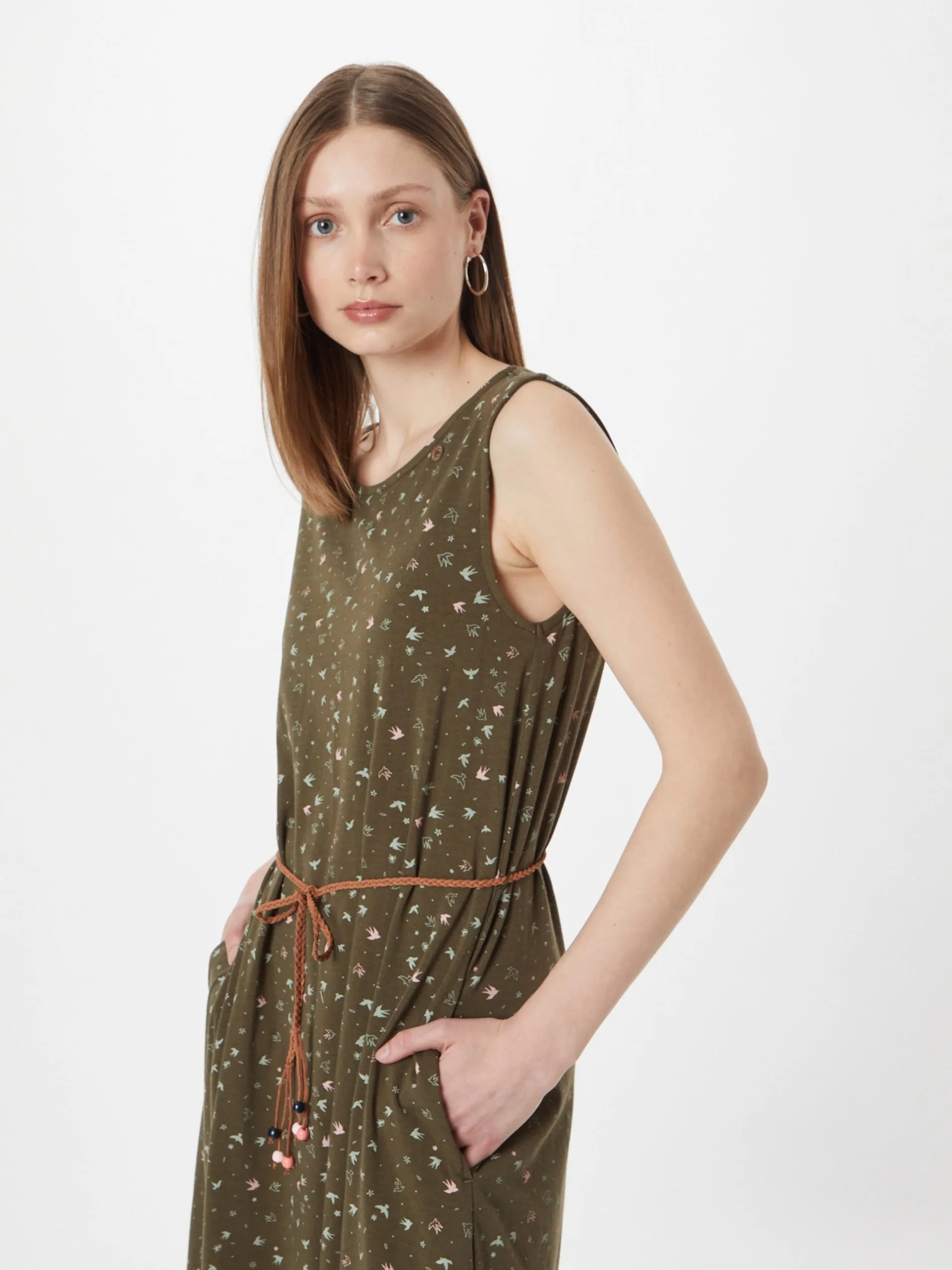 Ragwear Zomerjurken Zomerjurk Stepnie Dames Olijfgroen / Mintgroen 5 Ragwear Zomerjurken Zomerjurk Stepnie Dames Olijfgroen / Mintgroen - Afbeelding 5