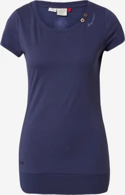 Ragwear T-shirts Shirt LESLY Dames Navy