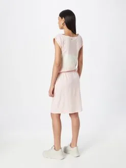 Ragwear Jerseyjurken Jurk TARAYA Dames Pastelroze -Goedkope Ragwear winkel 7db7665580d58fe73e538a18d914a863