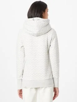 Ragwear Hoodies Sweatshirt GRIPY Dames Wit Gemêleerd -Goedkope Ragwear winkel 7e425930d95049e25c248e8f47203d44