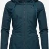 Ragwear Tussenjassen Tussenjas Varvarra Dames Blauw