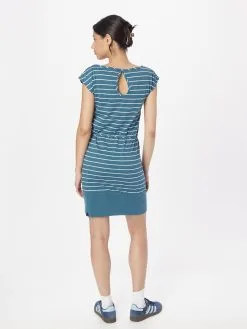 Ragwear Jerseyjurken Jurk SOCHO Dames Aqua -Goedkope Ragwear winkel 80213ae7015cb5461e3bb9f902ea2555