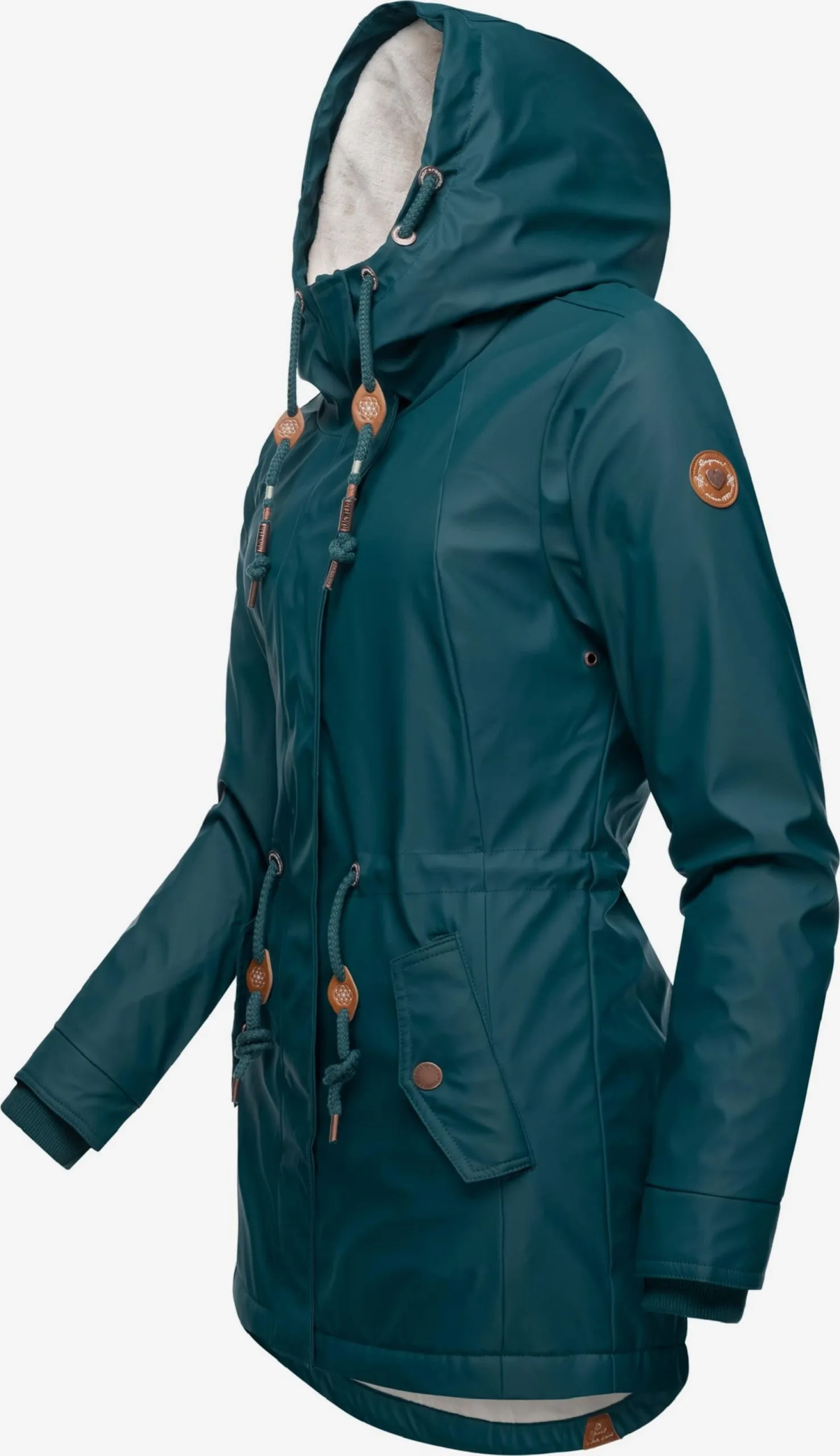 Ragwear Outdoor Jassen Functionele Jas Monadis Dames Groen 2 Ragwear Outdoor Jassen Functionele Jas Monadis Dames Groen - Afbeelding 2
