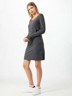 Ragwear Mini Jurken Jurk Montana Dames Grijs -Goedkope Ragwear winkel 81354fb4dbb043782447c67a083e1441