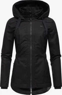 Ragwear Tussenjassen Tussenjas Varvarra Dames Zwart