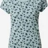 Ragwear T-shirts Shirt Dames Marine / Aqua