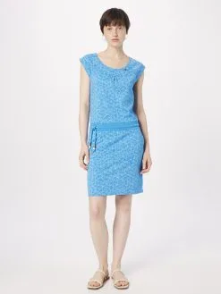 Ragwear Zomerjurken Zomerjurk Dames Lichtblauw -Goedkope Ragwear winkel 83bf83808d6023d2669ff941b68c1a04