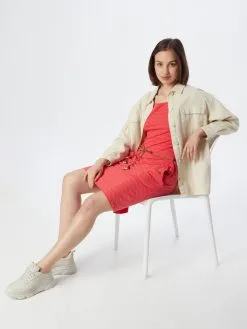 Ragwear Jerseyjurken Jurk TAGG Dames Rood -Goedkope Ragwear winkel 8400631b53b54bb9959ed1a0c319b247