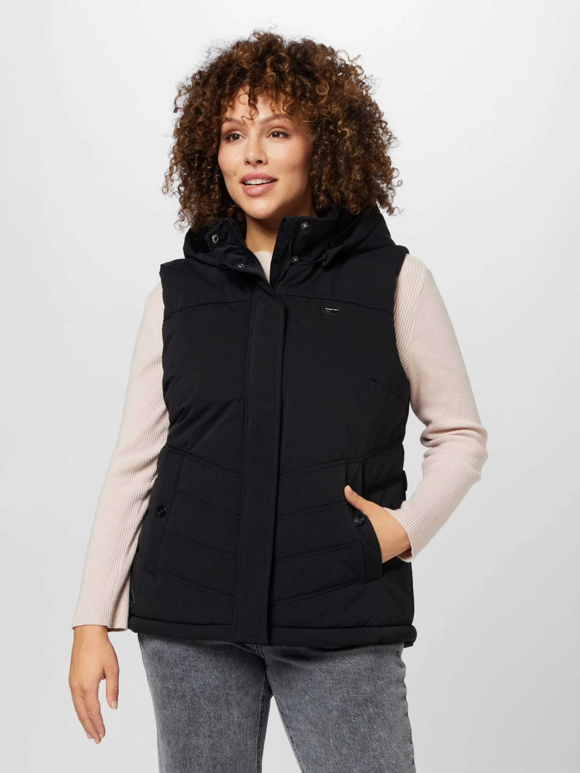 Bodywarmers Bodywarmer HESTY Dames Zwart 3 Bodywarmers Bodywarmer HESTY Dames Zwart - Afbeelding 3