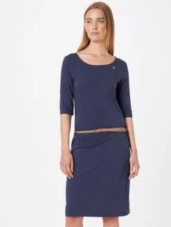 Ragwear Jerseyjurken Jurk TAMILA Dames Navy -Goedkope Ragwear winkel 87afca57ac9140731a20c45aa6acd3ab