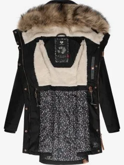 Ragwear Parkas Winterparka Tawny Dames Zwart -Goedkope Ragwear winkel 87f6de4b7917818b6b13af0ef27efc44