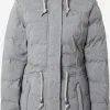 Ragwear Parkas Tussenparka ASHANI Dames Grijs