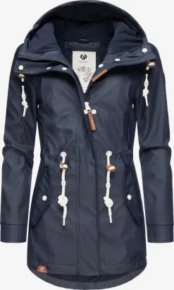 Ragwear Outdoor Jassen Functionele Jas Monadis Dames Navy