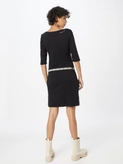 Ragwear Jerseyjurken Jurk TANYA Dames Zwart -Goedkope Ragwear winkel 8c762ae7e9e39f4294bc9fd190c45131