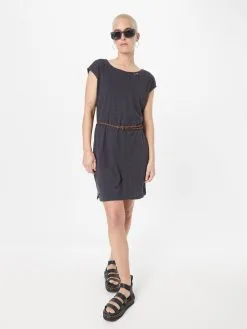 Ragwear Jerseyjurken Jurk SOFFIA Dames Donkergrijs -Goedkope Ragwear winkel 8f0ca3d00535f87aa5050fd9be285069