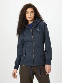 Ragwear Tussenjassen Tussenjas DANKKA Dames Navy -Goedkope Ragwear winkel 908bf9af00907453b6ae1e270938a470