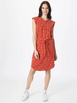 Ragwear Zomerjurken Zomerjurk ZOFKA Dames Oranjerood -Goedkope Ragwear winkel 90bca3b829cf415fd1ee9a406af16170